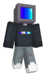 ExLax's Minecraft skin wearing the Migrator cape
