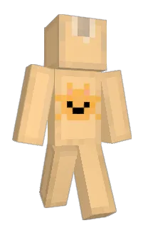 Front of Minecraft skin