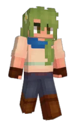 Sylpain's Minecraft skin wearing the MCC 15th Year cape