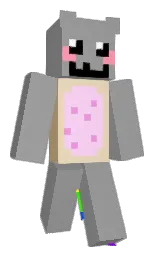 silver chalice and brandy Minecraft skin — Classic model — first worn by NyanCat738