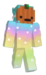khaki and malibu Minecraft skin — Classic model — first worn by Axolotofficial