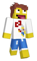 white and sunflower Minecraft skin — Classic model