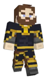 Daniel3E's Minecraft skin wearing the Migrator cape