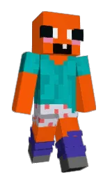 Slim Minecraft skin
