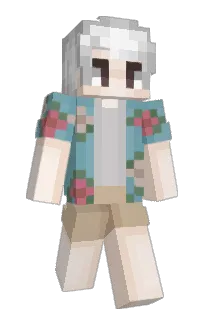 Front of raouf's skin