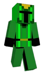 forest green and green Minecraft skin — Classic model