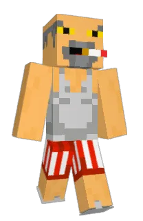 Front of Minecraft skin