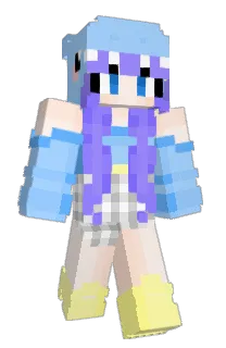 Front of skyhaji's skin