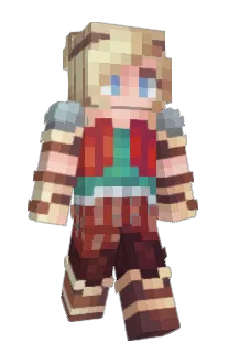 Front of Syvkie's skin
