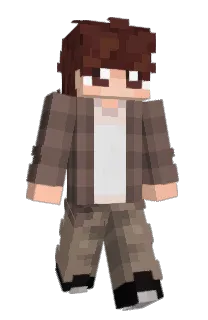 Front of BitsCraftTV's skin