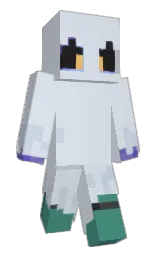 mystic and shark Minecraft skin — Slim model — first worn by Roddyrodgames72