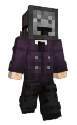 _webe's Minecraft skin wearing the Minecraft Experience cape