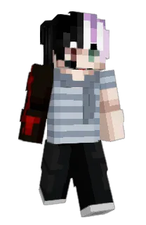 Front of Luy's skin