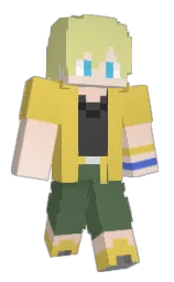 tundora and confetti Minecraft skin — Classic model — first worn by fuyunoneco