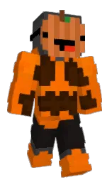 blaze orange and clementine Minecraft skin — Classic model — first worn by phara013