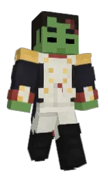 black and baltic sea Minecraft skin — Classic model