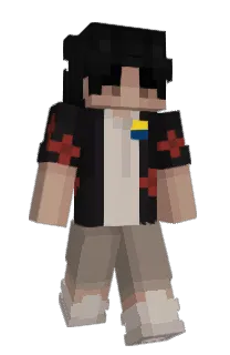 Front of oLuuk's skin