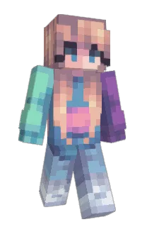 Front of Driff's skin