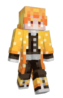 Front of BlaaStjerne's skin