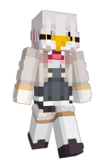 Front of kalevipigeon's skin