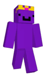 black and gold Minecraft skin — Classic model — first worn by Tomson303