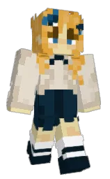 pearl bush and elephant Minecraft skin — Slim model
