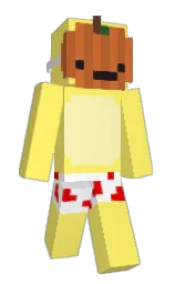 paris daisy and white Minecraft skin — Classic model