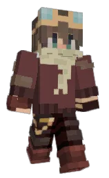 congo brown and cocoa brown Minecraft skin — Slim model — first worn by StormFox4242