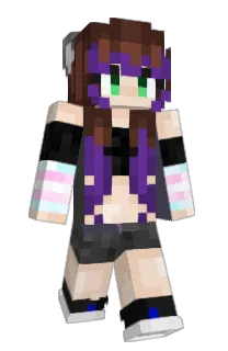 Front of Nevernheart's skin
