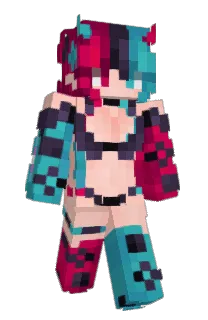 Front of Rikalii's skin