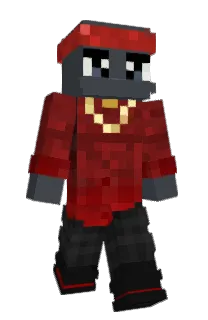 Front of FlameScythed's skin