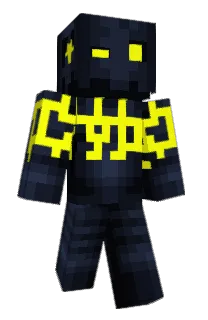 Front of Fensky's skin