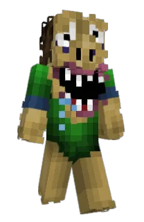 Front of gimidat's skin