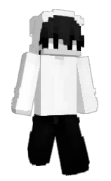 white and alabaster Minecraft skin — Slim model — first worn by ShadexK