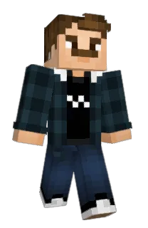 Front of Greylund's skin