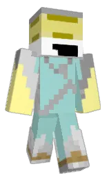 Zyntrek's Minecraft skin wearing the Pan cape
