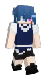 Slim Minecraft skin