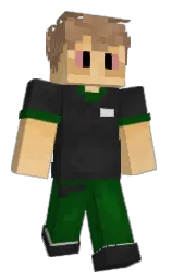 mine shaft and dark fern Minecraft skin — Classic model — first worn by Pegi911