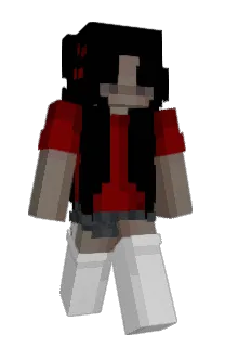 Front of parce's skin