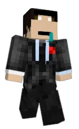 calico and cod gray Minecraft skin — Classic model