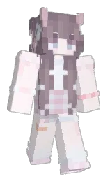 lavender blush and venus Minecraft skin — Slim model