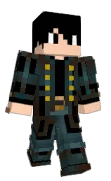 Menbart's Minecraft skin wearing the Yearn cape