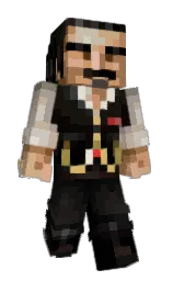 LaKoza's Minecraft skin wearing the Migrator cape