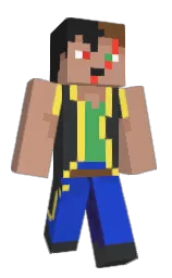 old rose and shark Minecraft skin — Classic model — first worn by weaveulAxce