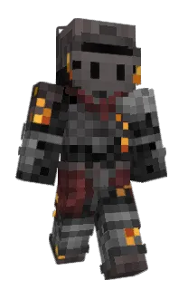 Front of Nazg's skin