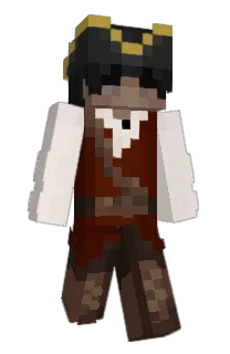 Front of siarra's skin