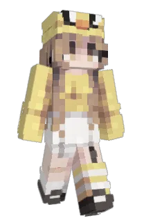 Front of CLARHA's skin