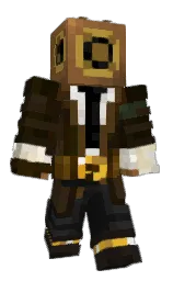 cod gray and potters clay Minecraft skin — Classic model — first worn by Jackobunz