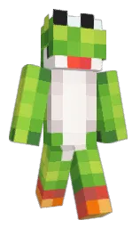 Grzpe's Minecraft skin wearing the Pan cape