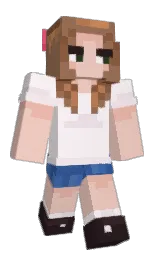 Slim Minecraft skin